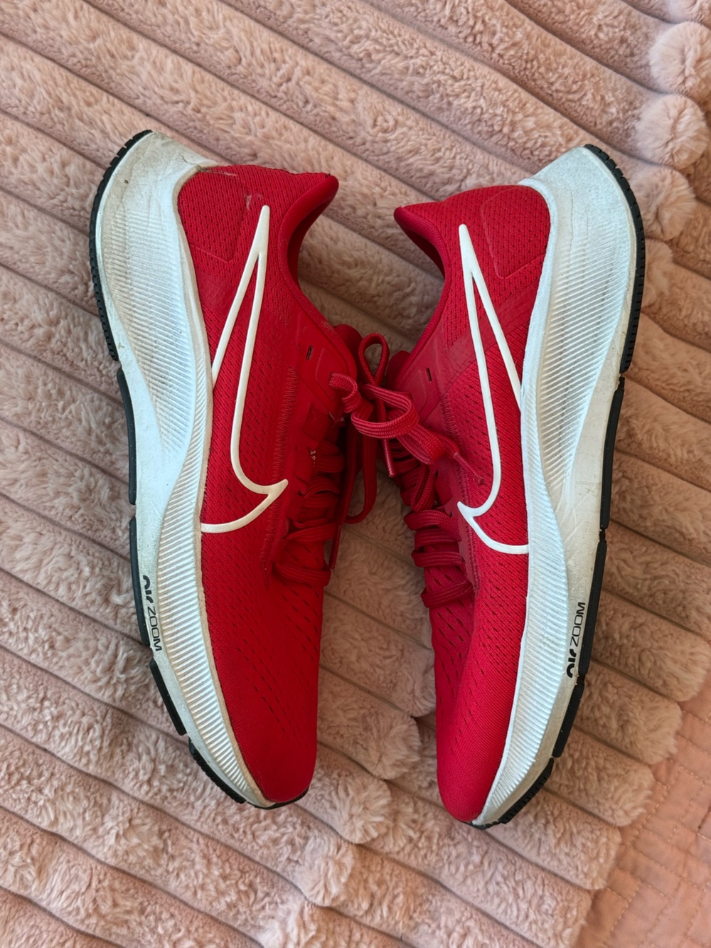 Nike Air Zoom Pegasus Running Shoes (Red)